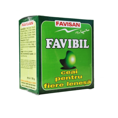 Ceai pentru fiere leneșă Favibil, 50 g, Favisan