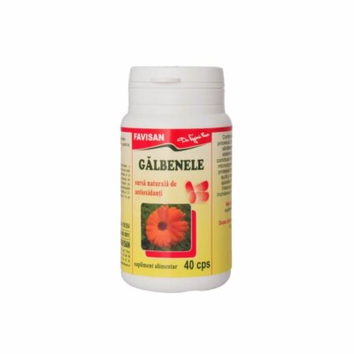 Gălbenele, 40 capsule, Favisan