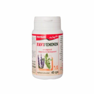 Favifeminin, 40 capsule, Favisan