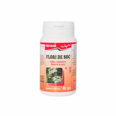 Floare de soc, 40 capsule, Favisan
