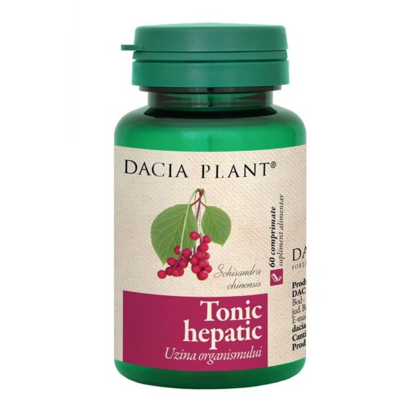 Tonic hepatic, 60 capsule, Dacia Plant