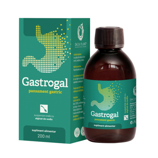 Gastrogal pansament gastric, 200 ml, Dacia Plant