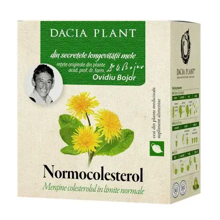 Ceai de normocolesterol, 50g, Dacia Plant