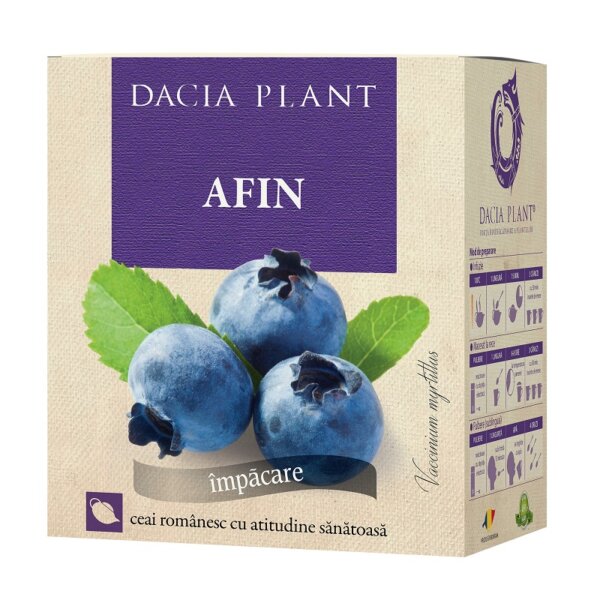Ceai de afin, 50 g, Dacia Plant