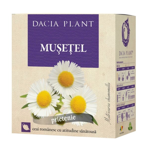 Ceai de mușețel, 50 g, Dacia Plant