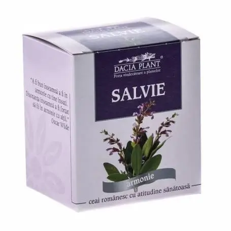 Ceai de salvie, 50 g, Dacia Plant