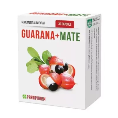 Guarana+Mate, 30 capsule, Parapharm