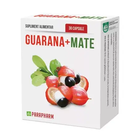 Guarana+Mate, 30 capsule, Parapharm