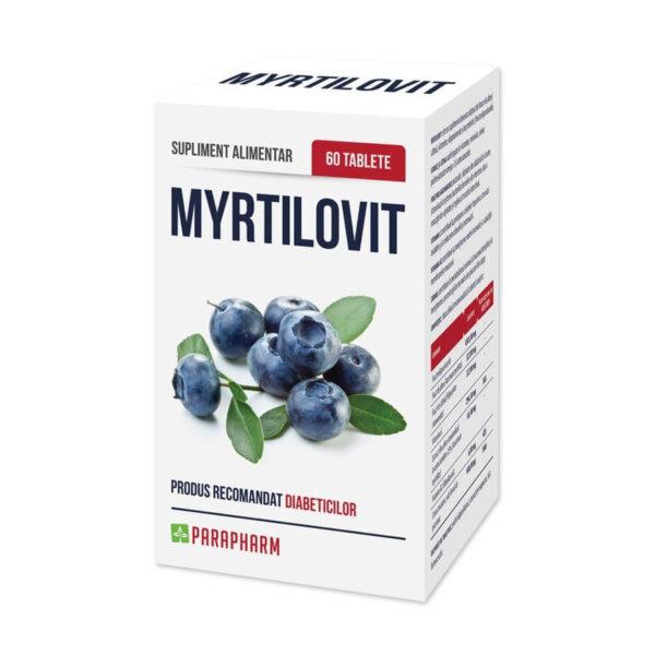 Myrtilovit, 60 comprimate, Parapharm