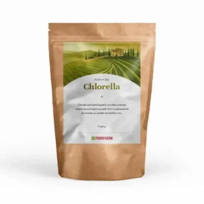 Pulbere din Chlorella, 250 g, Parapharm