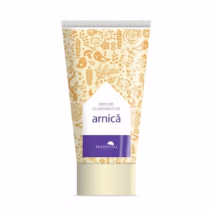 Emulsie de corp cu extract de arnică, 150 ml, Transvital