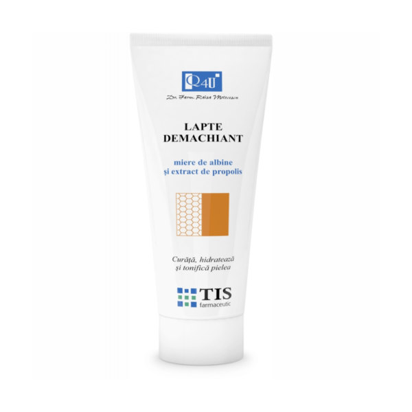 Lapte demachiant cu miere si propolis, 100 ml, Tis Farmaceutic