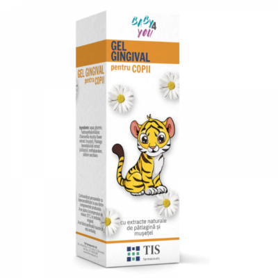 Gel de gumă Baby 4 You pentru copii, 20 ml, Tis Farmaceutic