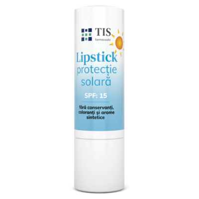 Ruj protector cu SPF15 TisDerm, 4 g, Tis Farmaceutic