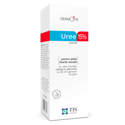 Crema DermoTis 15% uree, 50 ml, Tis Farmaceutic