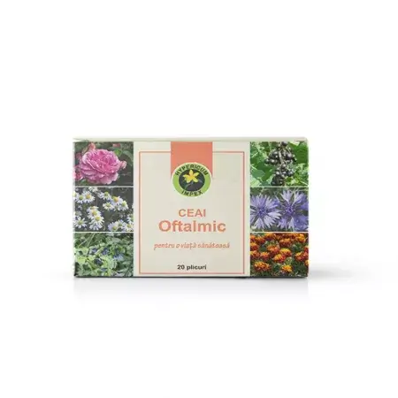 Ceai oftalmic din plante, 20 plicuri, Hypericum