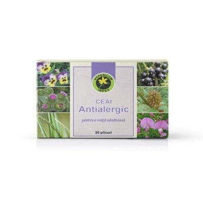 Ceai antialergic, 20 doze, sunătoare