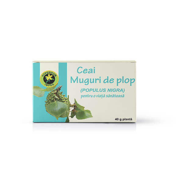 Ceai din muguri de plop negru, 40gr, Hypericum