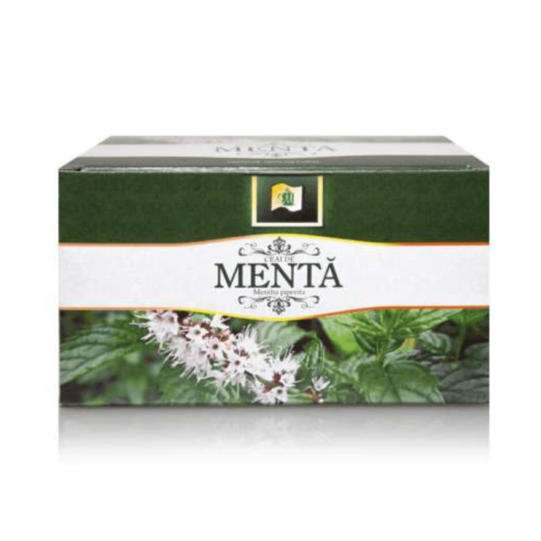 Ceai de mentă, 20 plicuri, Stef Mar