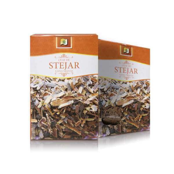Ceai din scoarță de stejar, 50gr, Stef Mar