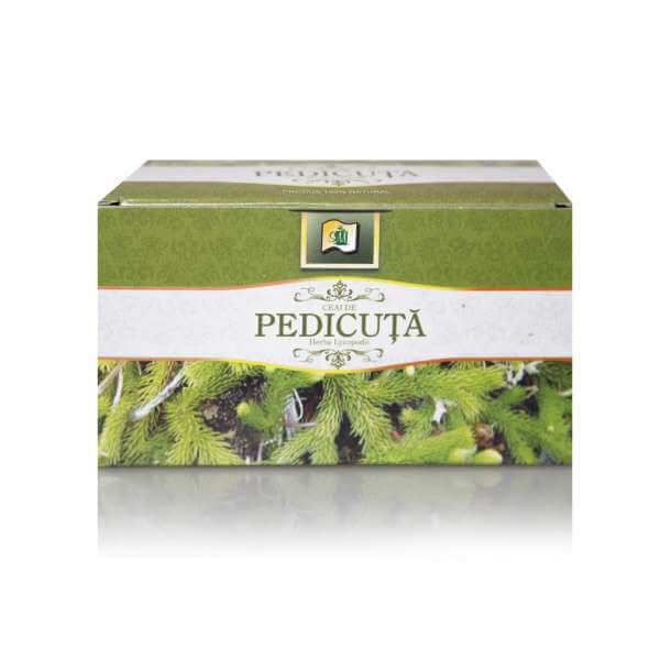 Ceai de pedicuță, 1,5grx20 plicuri, Stef Mar