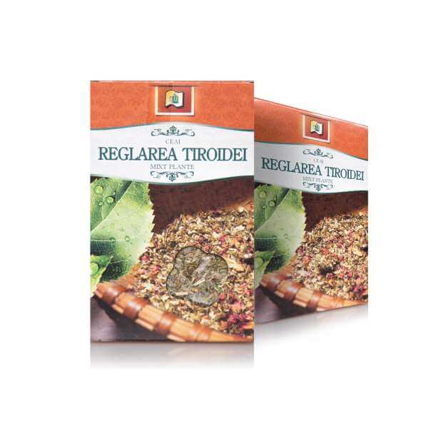 Ceai pentru reglarea tiroidei, 50gr, Stef Mar