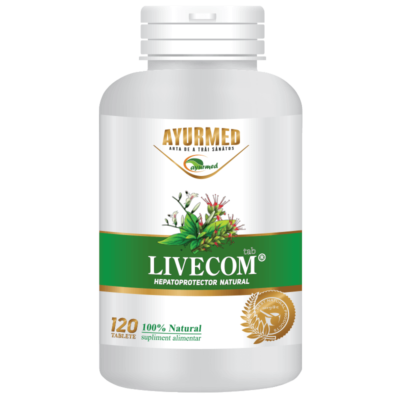 Livecom, 120 tablete, Ayurmed