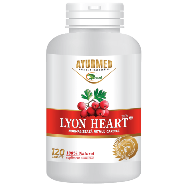 Lyon Heart, 120 comprimate, Ayurmed