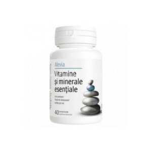 Vitamine și minerale esențiale, 40 de tablete, Alevia