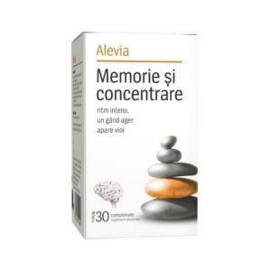 Memorie și concentrare, 30 de tablete, Alevia