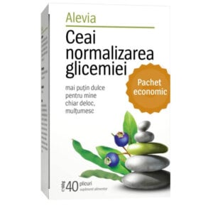 Ceai normalizarea glicemiei, 50g, Alevia