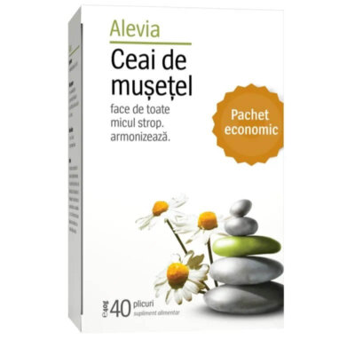 Mușețel, 40 plicuri, Alevia