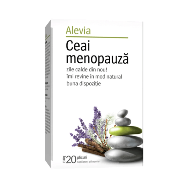 Ceai de plante pentru menopauză, 20 plicuri, Alevia