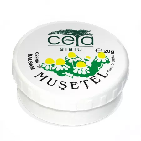 Cremă tip balsam de mușețel, 20 g, Ceta