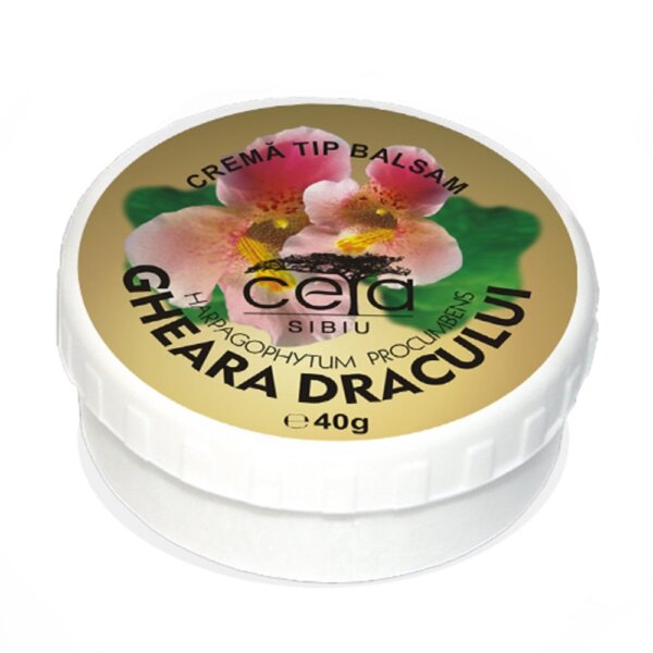 Cremă tip balsam Gheara Diavolului, 40 g, Ceta