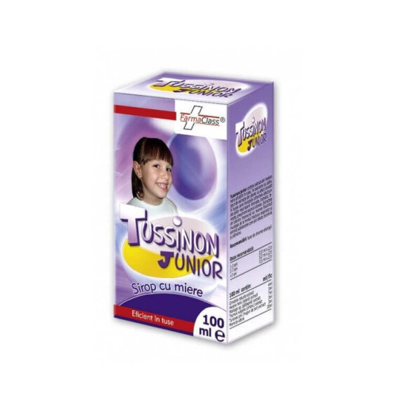 Sirop cu Iederă și Miere Tussinon Junior, 100 ml, FarmaClass