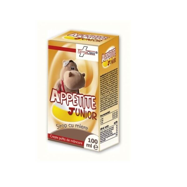 Appetite Junior sirop cu miere, 100 ml, FarmaClass