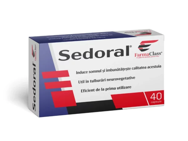 Sedoral, 40cps, FarmaClass