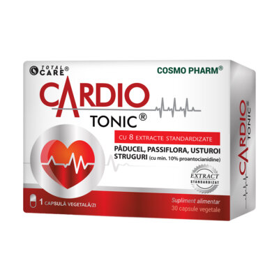 Cardio Tonic, 30 capsule vegetale, Cosmopharm