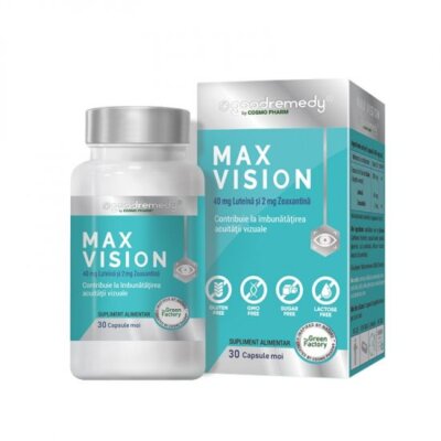 Max Vision Bun remediu, 30 capsule, Cosmopharm