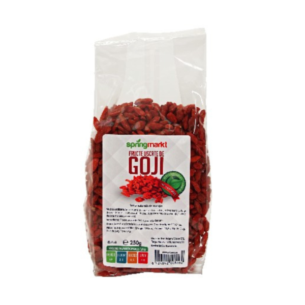 Fructe uscate Goji, 250 g, Spring Markt