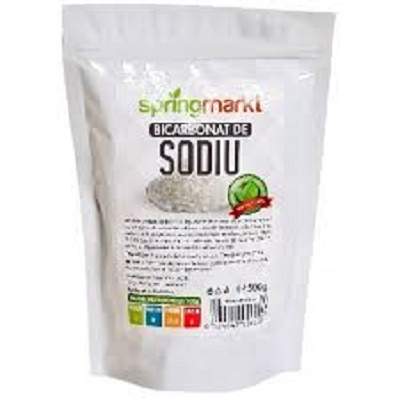 Bicarbonat de sodiu alimentar, 500 g, Spring Markt