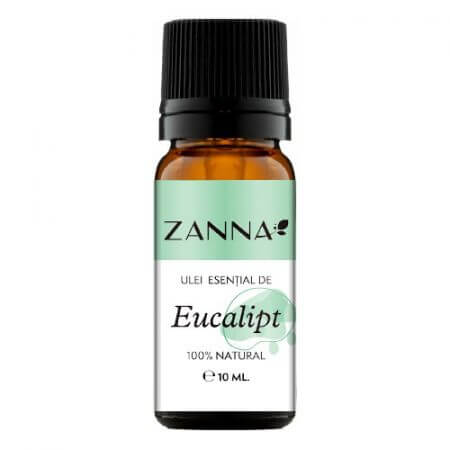 Ulei esențial de eucalipt, 10 ml, Zanna