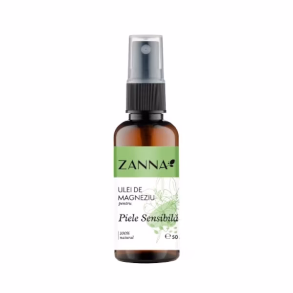 Zanna ulei de magneziu pentru piele sensibilă, 50ml, Smart Nutraceutical