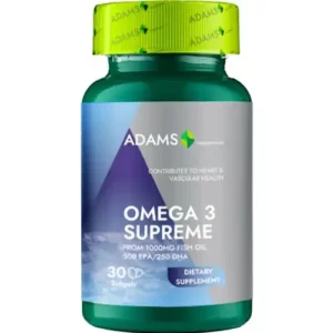 Omega 3 Supreme (50%EPA/25%DHA), 30 capsule, Adams Supplements