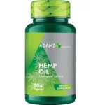 Ulei de Cânepă 1000mg, 30 capsule, Adams Supplements