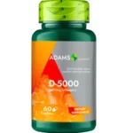 Vitamina D-5000, 60 capsule, Adams Supplements
