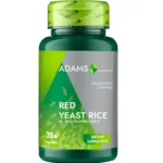 Drojdie de orez Roșu 600mg, 30 capsule, Adams Supplements