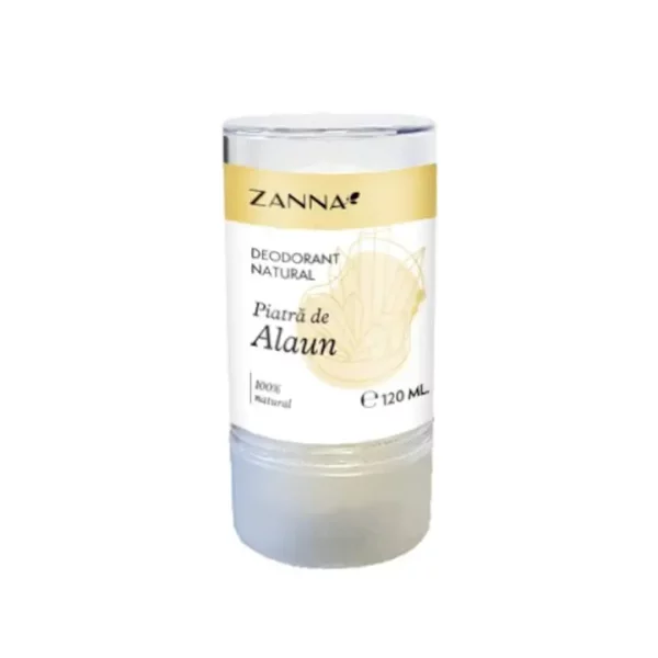 Zanna deodorant din piatră de alaun, 120gr, Smart Nutraceutical