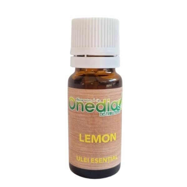 Ulei esential lemon, 10ml, Onedia